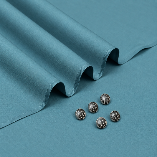 Teal Blue - 4 Season Wash n Wear