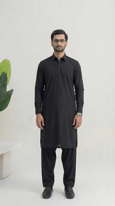 IMPERIAL BLACK EXECUTIVE COTTON FABRIC