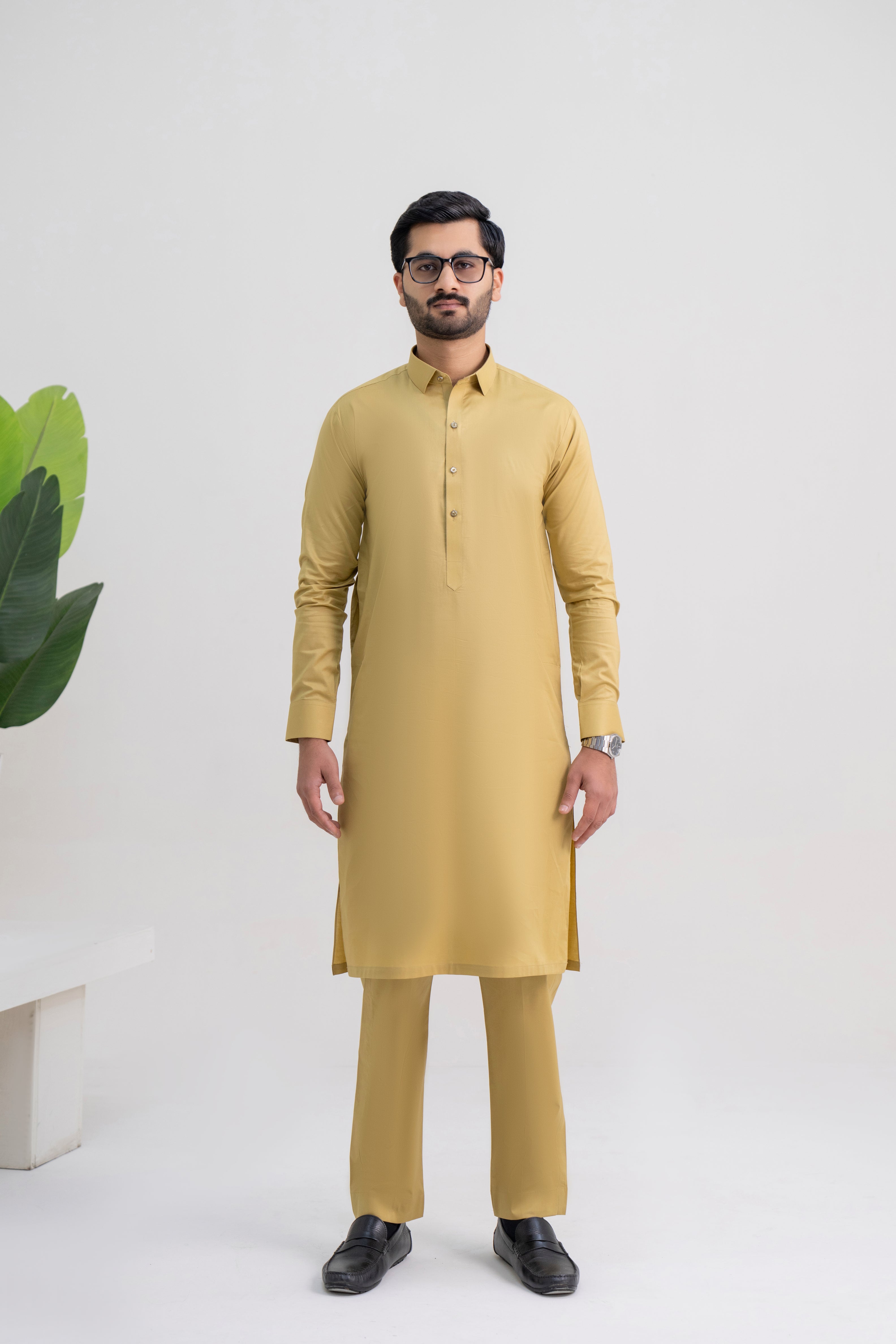 PALE YELLOW PREMIUM BLENDED FABRICS