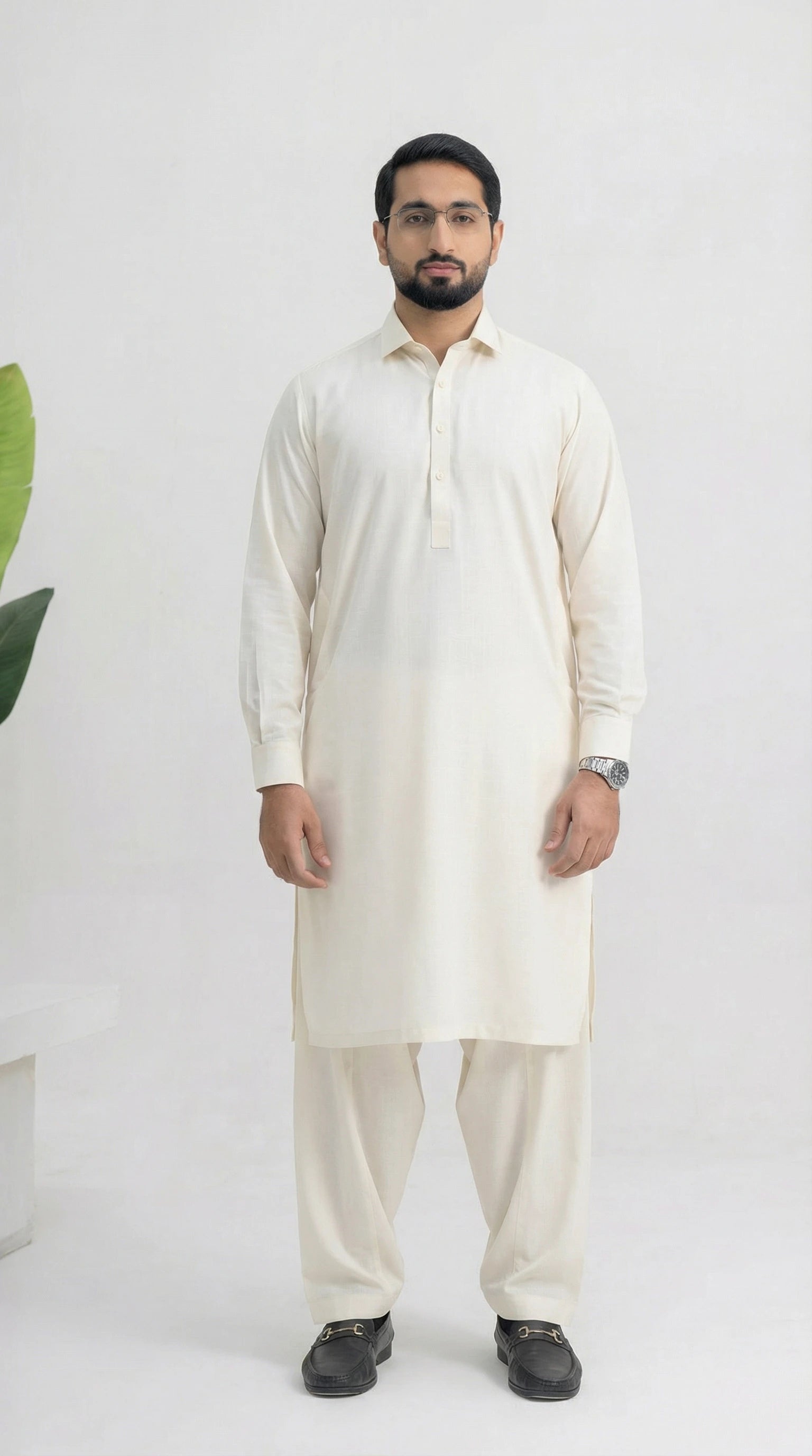 OFF-WHITE EXECUTIVE COTTON FABRIC