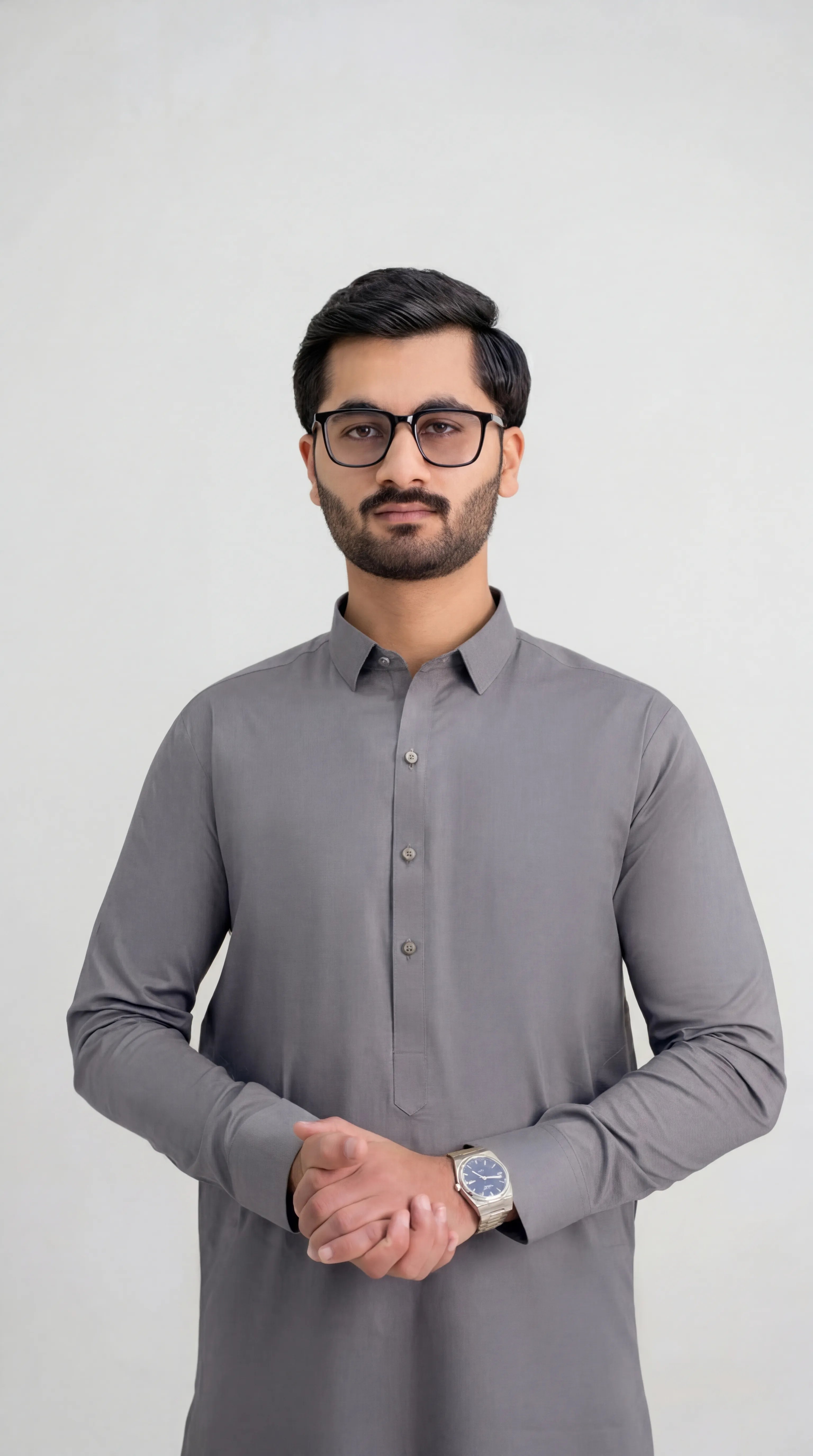 GREY EXECUTIVE COTTON FABRIC
