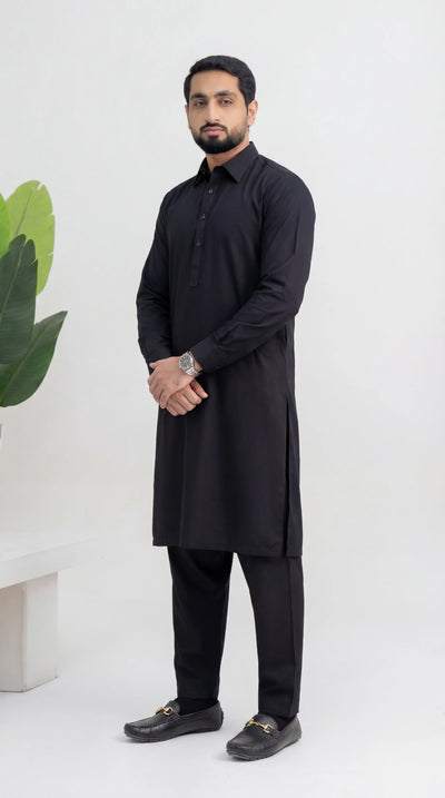 IMPERIAL BLACK EXECUTIVE COTTON FABRIC