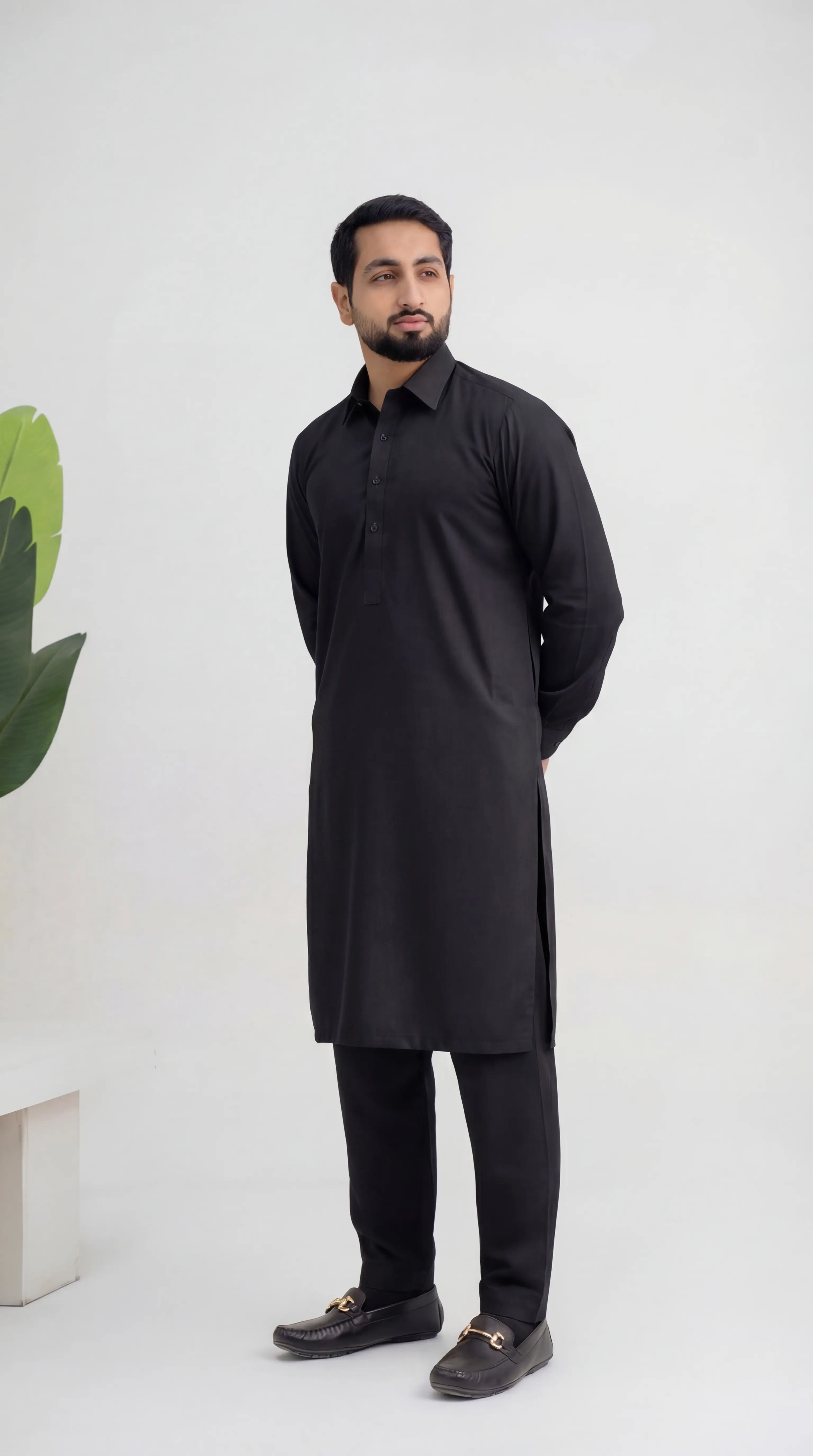 IMPERIAL BLACK EXECUTIVE COTTON FABRIC