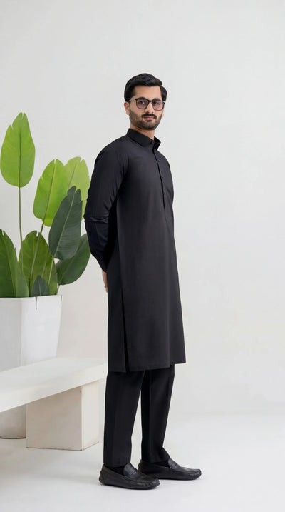 LAMP BLACK PREMIUM BLENDED FABRICS