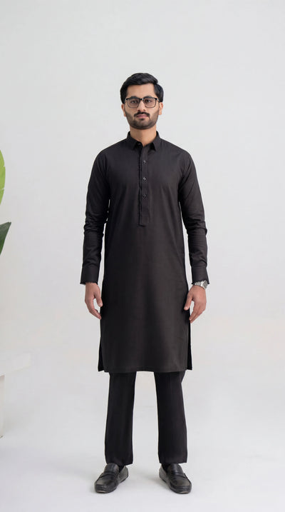 LAMP BLACK PREMIUM BLENDED FABRICS