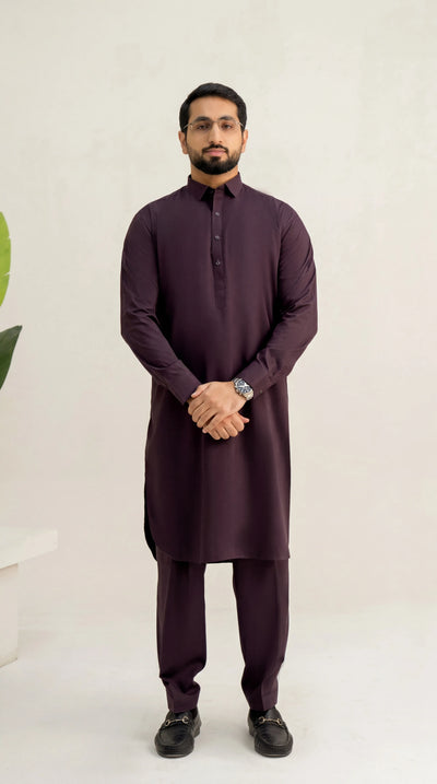 MAROON PREMIUM BLENDED FABRICS