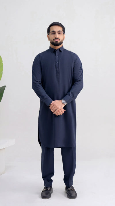 ROYAL BLUE EXECUTIVE COTTON FABRIC